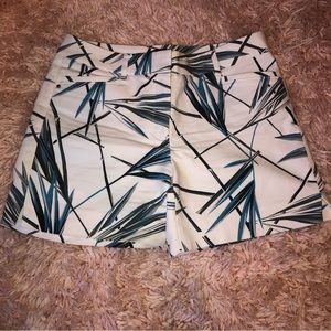 White House Black Market Pattern Shorts